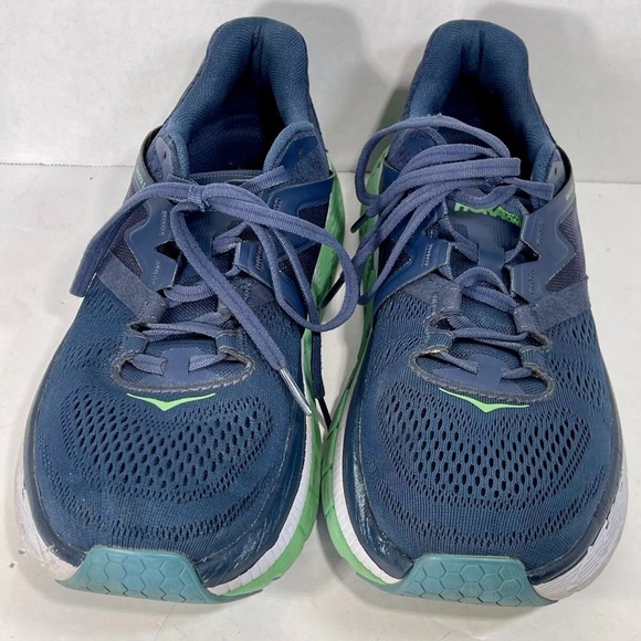 HOKA One One Gaviota 2 Blue/Green Running Shoes Men's Size 9.5 Sneakers - Picture 2 of 11